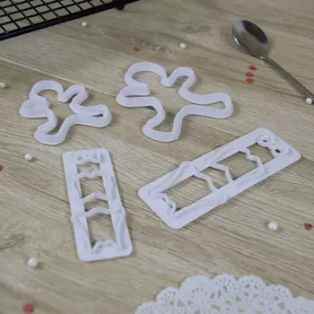 Набор выемок для мастики Пряничный Человечек