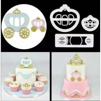 Набор выемок Карета 3 шт