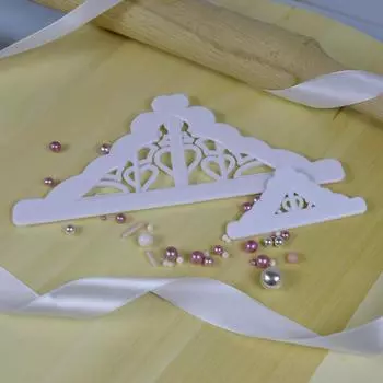 Набор выемок кондитерских для марципана и теста Корона 2 шт