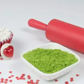 Натуральный пищевой краситель Ярко-зеленый 10 г