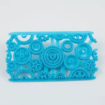 Печать, штамп для мастики, марципана и теста Шестеренки