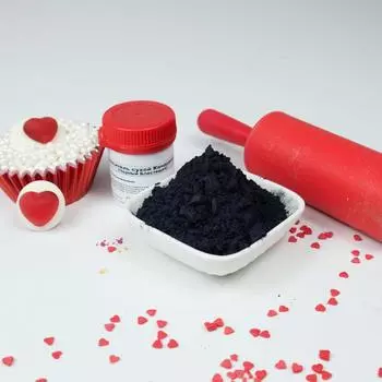 Пищевой краситель блестящий Черный блеск 5 г