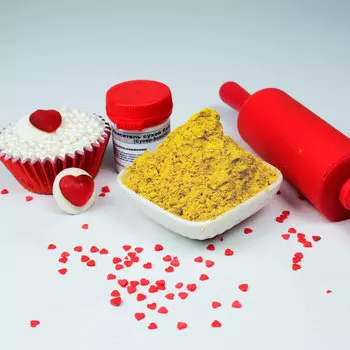 Пищевой краситель блестящий Светло-желтый 1 кг