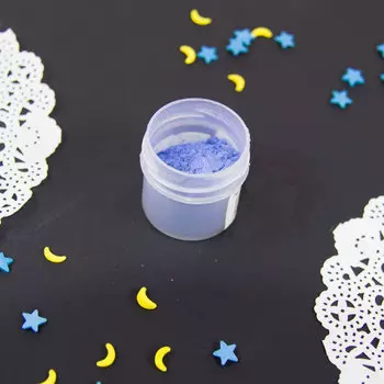 Пищевой краситель блестящий Васильковый 5 г