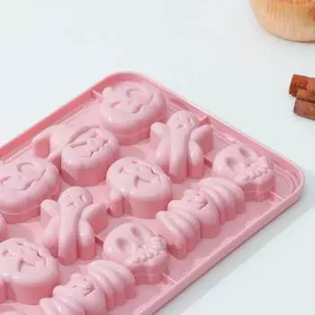 Пластиковая форма для шоколада Хэллоуин