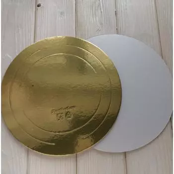 Подложка усиленная 2 шт золото/жемчуг № 26