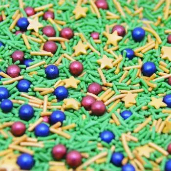 Посыпка кондитерская MixSM Новогодняя 70 г.