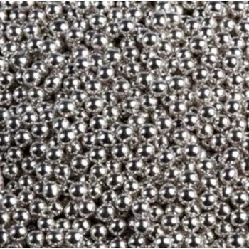 Посыпка кондитерская шарики серебряные 6 мм 80 г