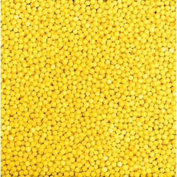 Посыпка кондитерская шарики желтые 2 мм 100 г