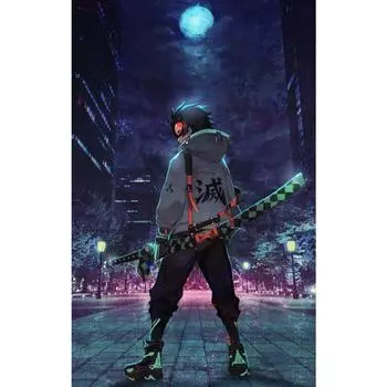 Съедобная картинка на торт Аниме Парень