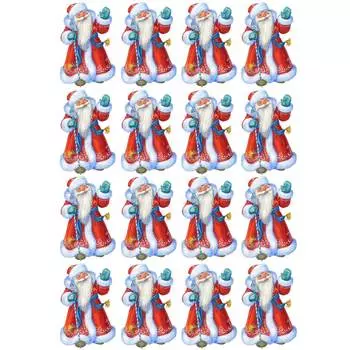 Съедобная картинка на торт Дед Мороз