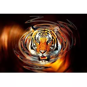 Съедобная картинка на торт Тигр