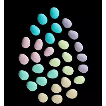 Сахарное украшение Яйца мини ассорти 50 г.