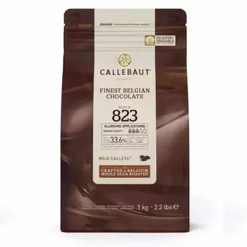 Шоколад молочный 33,6% Callebaut 1 кг