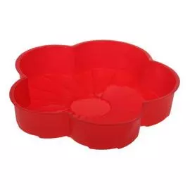 Силиконовая форма для выпечки Цветик