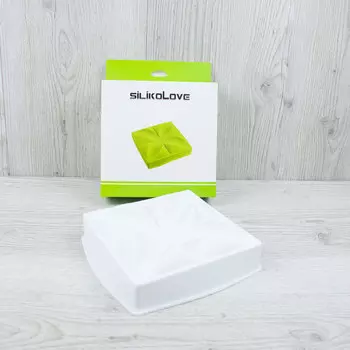 Силиконовая форма для выпечки и муссовых десертов Клевер-2 ЛЮКС