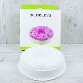 Силиконовая форма для выпечки и муссовых десертов Воздушный пирог-2 ЛЮКС