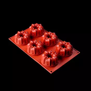 Силиконовая форма Кекс Саварен 6 ячеек