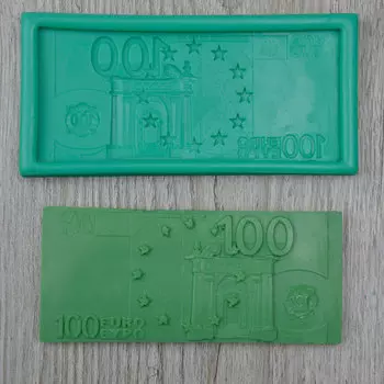 Силиконовый молд 100 Евро