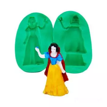 Силиконовый молд 3D Белоснежка-2