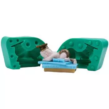 Силиконовый молд 3D Дитя науки