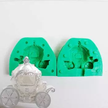 Силиконовый молд 3D Карета