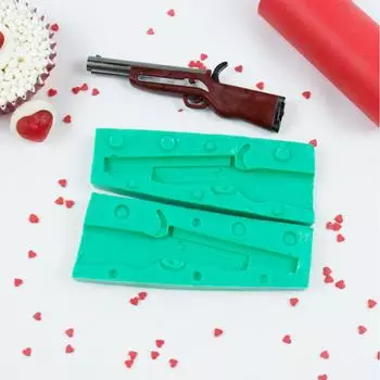 Силиконовый молд 3D Ружьё