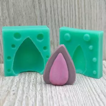 Силиконовый молд 3D Ушки Единорога