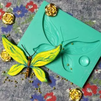 Силиконовый молд Бабочка Королева Александра