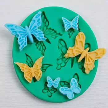 Силиконовый молд Бабочки