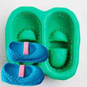 Силиконовый молд Балетки 3D