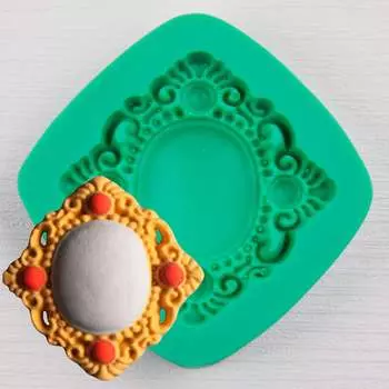 Силиконовый молд брошь