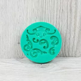 Силиконовый молд Четыре вензеля