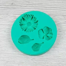 Силиконовый молд Цветочки-2