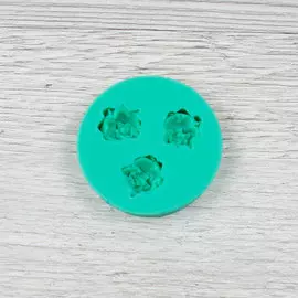 Силиконовый молд Цветочки мини