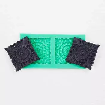 Силиконовый молд Цветочный орнамент