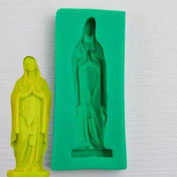 Силиконовый молд Дева Мария 2D
