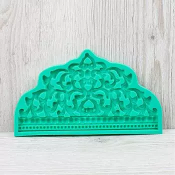 Силиконовый молд Диадема в натуральную величину