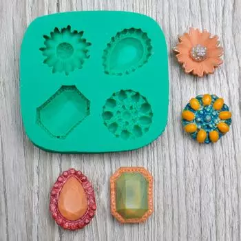 Силиконовый молд Драгоценности-2