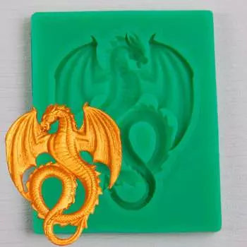 Силиконовый молд Дракон