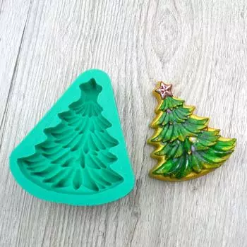 Силиконовый молд Елочка пушистая