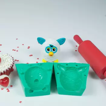 Силиконовый молд Ферби 3D