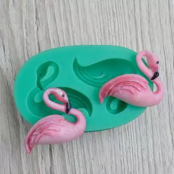 Силиконовый молд Фламинго