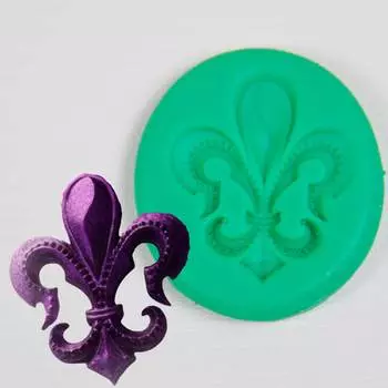 Силиконовый молд Флер де лиз