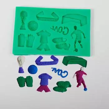 Силиконовый молд Футбол