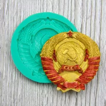 Силиконовый молд Герб СССР