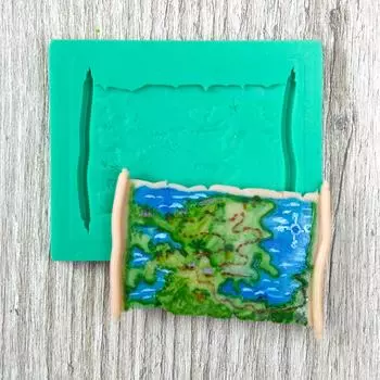 Силиконовый молд Карта сокровищ