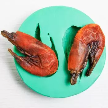 Силиконовый молд Креветки