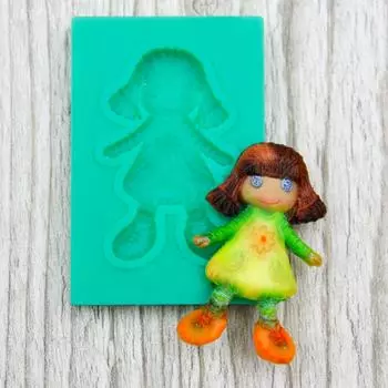 Силиконовый молд Кукла