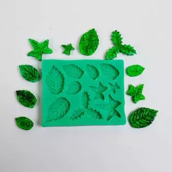 Силиконовый молд Листики